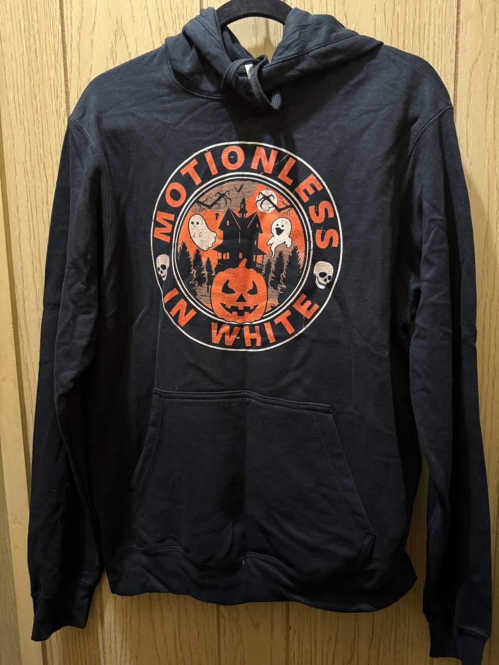 Motionless in White - Halloween Graphic Hoodie - Black/Orange
